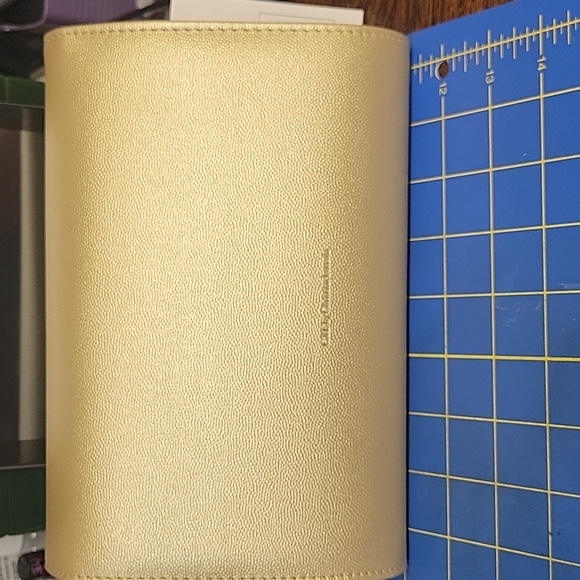 Christian Lacroix Elegant Gold 9x6x2.5 Clutch NWT - Picture 2 of 4